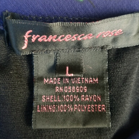 FRANCESCA Rose Maxi Skirt Mix Print Panels Boho Festival Size L - EUC! - Picture 12 of 15